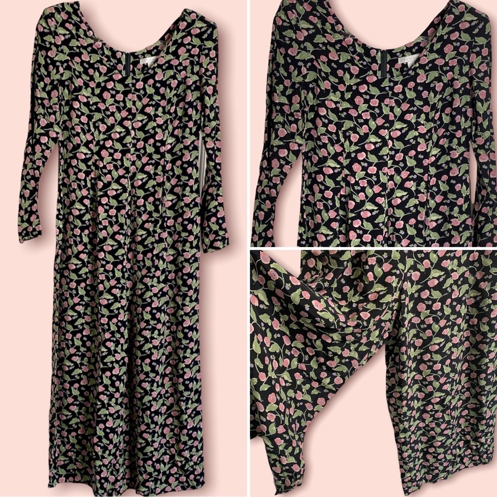 The Limited 90s Floral Jumpsuit